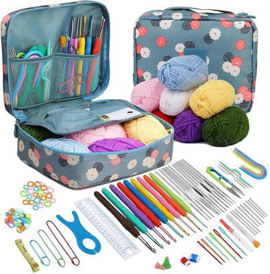 Gemsy Sewing Kit Box Multipurpose Big Bag Knitting Pin(Pack of 105)