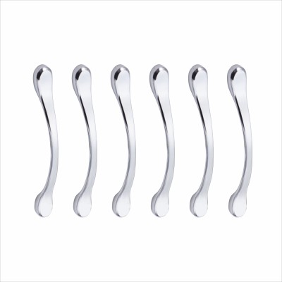 ATOM CH-ZN-548-CP-06, Pack of 6 Zinc Cabinet/Drawer Handle(Silver Pack of 6)