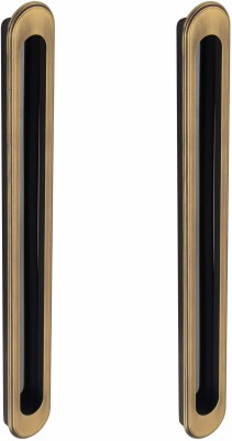 ATOM CH-ZN-317-BA-14, Pack of 2 Zinc Cabinet/Drawer Handle(Gold Pack of 2)