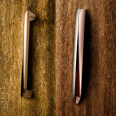 Krishna Priya 12 Inch Nickel Cabinet/Drawer Handle(Brown Pack of 4)