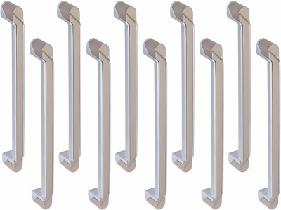 ATOM CH-ZN-241-CPSS-10, Pack of 10 Zinc Cabinet/Drawer Handle(Silver Pack of 10)