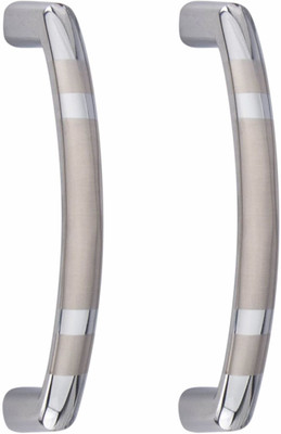 ATOM CH-ZN-536-CP-04, Pack of 02 Zinc Cabinet/Drawer Handle(White Pack of 2)