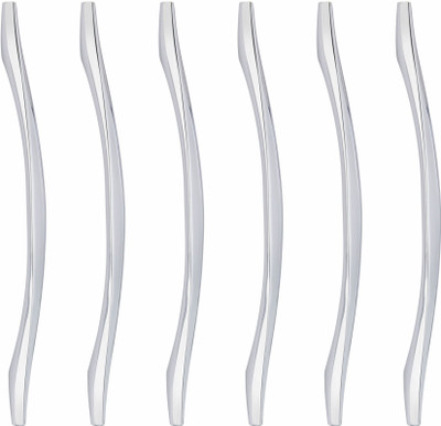 ATOM CH-ZN-218-CP-10, Pack of 6 Zinc Cabinet/Drawer Handle(Silver Pack of 6)