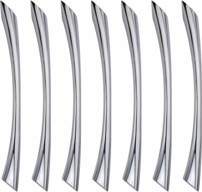 ATOM CH-ZN-212-CP-06, Pack of 6 Zinc Cabinet/Drawer Handle(Steel Pack of 6)