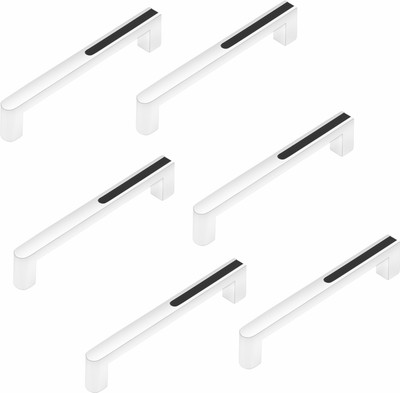 Polco Polco Kitchen Cabinet Handles-Door Pulls-Drawer Handle-4 Inche Pack of 6 Stainless Steel Cabinet/Drawer Handle(Silver Pack of 1)