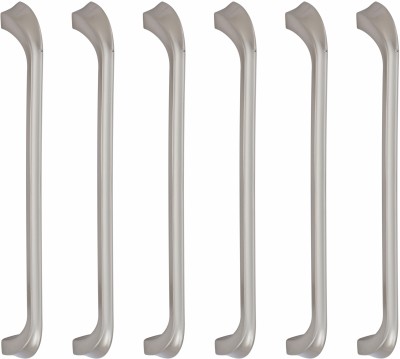 ATOM CH-ZN-227-SS-10, Pack of 06 Zinc Cabinet/Drawer Handle(Silver)