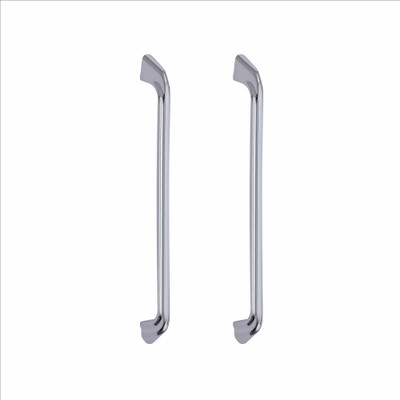 ATOM CH-ZN-228-CP-10, Pack of 2 Zinc Cabinet/Drawer Handle(Silver Pack of 2)