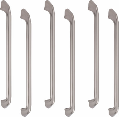 ATOM CH-ZN-228-SS-10, Pack of 6 Zinc Cabinet/Drawer Handle(Silver Pack of 6)