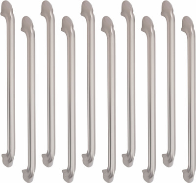 ATOM CH-ZN-228-SS-12, Pack of 10 Zinc Cabinet/Drawer Handle(Silver Pack of 10)