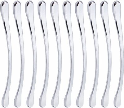 ATOM CH-ZN-548-CP-12, Pack of 10 Zinc Cabinet/Drawer Handle(Silver Pack of 10)