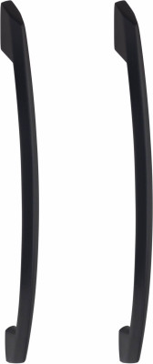 ATOM 12 inches CH-545 Black Matt Finish Zinc Cabinet/Drawer Handle(Black Pack of 2)