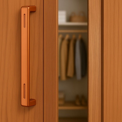 Krishna Priya 8 Inch Nickel Cabinet/Drawer Handle(Copper Pack of 4)