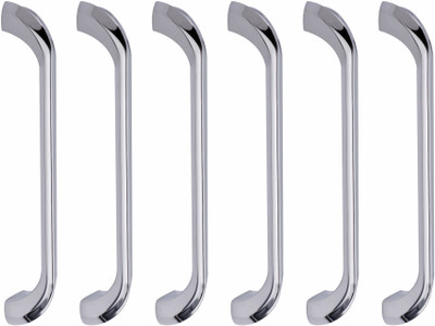 ATOM CH-ZN-227-CP-08, Pack of 6 Zinc Cabinet/Drawer Handle(Silver Pack of 6)