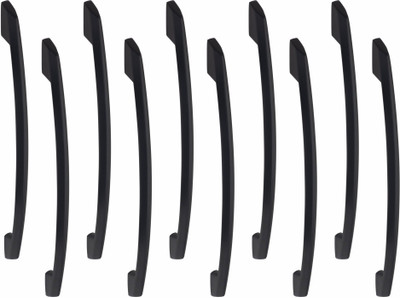ATOM CH-545-6 inches Black Matt Finish Zinc Cabinet/Drawer Handle(Black Pack of 10)