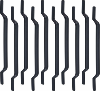 ATOM CH-ZN-207-SB-10, Pack of 10 Zinc Cabinet/Drawer Handle(Black Pack of 10)