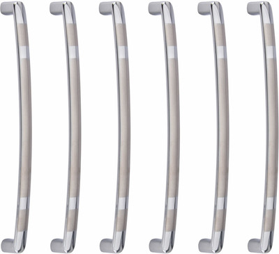 ATOM CH-ZN-536-CP-12, Pack of 6 Zinc Cabinet/Drawer Handle(White Pack of 6)