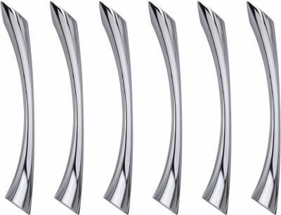 ATOM CH-ZN-212-CP-08, Pack of 6 Zinc Cabinet/Drawer Handle(Steel Pack of 6)