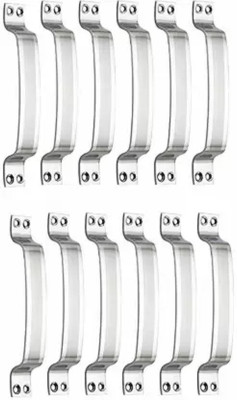 Onneybrothers Stainless Steel Cabinet/Drawer Handle(Silver Pack of 12)