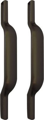 ATOM 12” Inches Zinc Handle | Satin Black Finish | CH-WE207 Zinc Cabinet/Drawer Handle(Multicolor Pack of 2)