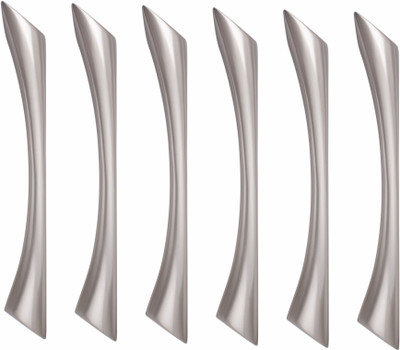 ATOM CH-ZN-212-SS-08, Pack of 2 Zinc Cabinet/Drawer Handle(Silver Pack of 6)