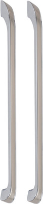 ATOM 12.5 Inches Zinc Handle | CP Stain Finish| CH-252 Zinc Cabinet/Drawer Handle(Silver Pack of 2)