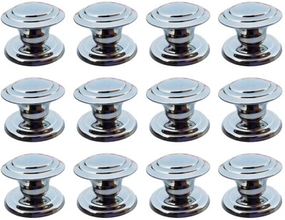 Rawk Stainless Steel Ring Knob for Drawers,Cabinets,Drawer Pulls(Silver,Pack of 12) Stainless Steel Cabinet/Drawer Handle(Silver Pack of 12)