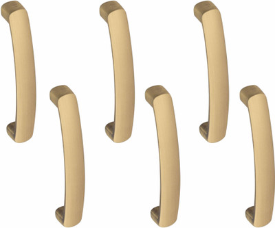 ATOM CH-ZN-536-BA-04, Pack of 6 Zinc Cabinet/Drawer Handle(Beige Pack of 6)