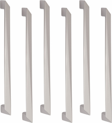 ATOM CH-ZN-223-SS-10, Pack of 6 Zinc Cabinet/Drawer Handle(Silver Pack of 6)