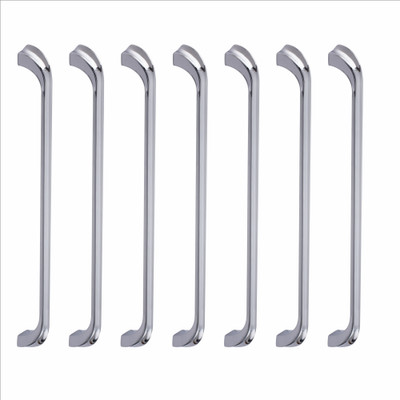 ATOM CH-ZN-227-CP-12, Pack of 6 Zinc Cabinet/Drawer Handle(Silver Pack of 6)
