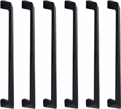 ATOM CH-ZN-223-BLK-10, Pack of 6 Zinc Cabinet/Drawer Handle(Black Pack of 6)