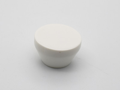 Rab (Code:-KNOB 603, Size:-Small, Color:- White) Plastic Cabinet/Drawer Handle(White Pack of 1)