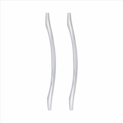 ATOM CH-ZN-218-CP-10, Pack of 2 Zinc Cabinet/Drawer Handle(Silver Pack of 2)