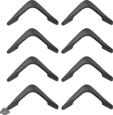 Sun Shield Delta Knob Black FInish Set of 8 Aluminium Cabinet/Drawer Handle(Black Pack of 8)