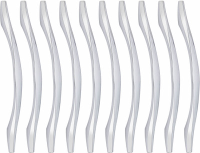 ATOM CH-ZN-218-CP-08, Pack of 10 Zinc Cabinet/Drawer Handle(Steel Pack of 10)