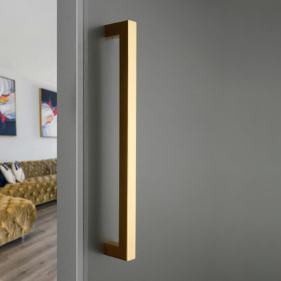 LAPO LAPO-2121-CPH-18 Inch-Gold Stainless Steel Door Handle(Gold Pack of 1)