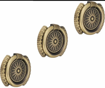 flytech PREMIUM DRAWER KNOB PERFECT ANY TYPE OF DRAWERS FOR MODERN LOOK Zinc Cabinet/Drawer Handle(Yellow Pack of 3)