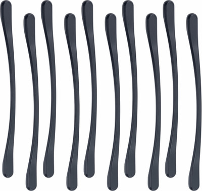 ATOM CH-ZN-548-BM-12, Pack of 10 Zinc Cabinet/Drawer Handle(Black Pack of 10)