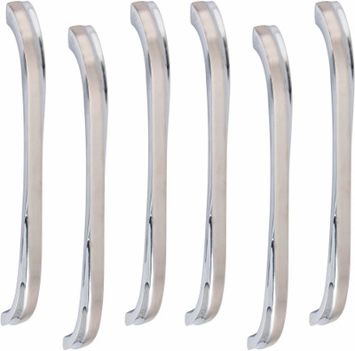ATOM CH-ZN-550-CPSS-10, Pack of 06 Zinc Cabinet/Drawer Handle(Silver Pack of 6)
