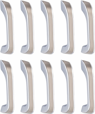 ATOM CH-ZN-252-CPSS Zinc Cabinet/Drawer Handle(Silver Pack of 10)