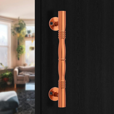 AAS COPULA Stainless Steel Pull Handle Trishul 8 Inches Main Door Handles for Home/Office Stainless Steel Door Handle(Brown Pack of 1)