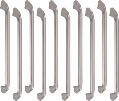 ATOM CH-ZN-228-SS-10, Pack of 10 Zinc Cabinet/Drawer Handle(Silver)