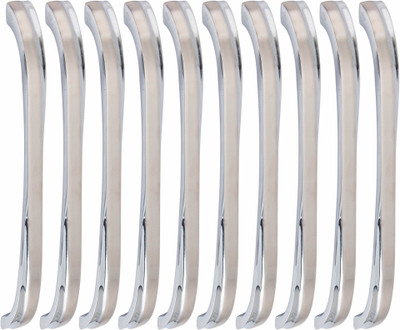 ATOM CH-ZN-550-CPSS-10, Pack of 10 Zinc Cabinet/Drawer Handle(Silver Pack of 10)