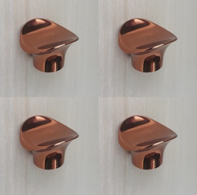 boruz Zinc Cabinet/Drawer Handle(Copper Pack of 4)