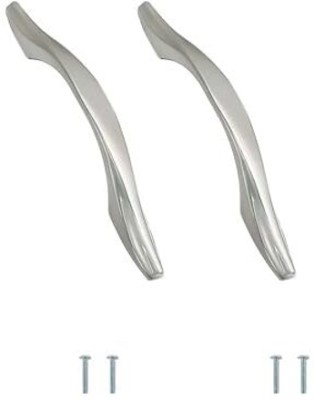 Volo R 104 96mm CP 2 pc Brass Cabinet/Drawer Handle(Silver Pack of 2)