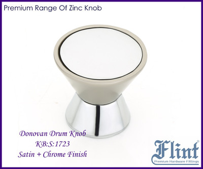 Flint KB:S:1723 Zinc Cabinet/Drawer Handle(Silver Pack of 1)