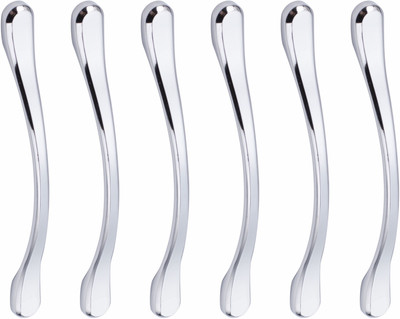 ATOM CH-ZN-548-CP-08, Pack of 6 Zinc Cabinet/Drawer Handle(Silver Pack of 6)