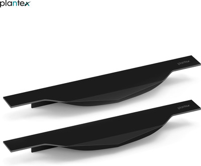 Plantex Profile Handle for Kitchen Cabinet/8 Inch Drawer Profile Handle/Cabinet Handle Aluminium Cabinet/Drawer Handle(Black Pack of 2)