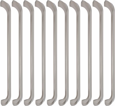 ATOM CH-ZN-227-SS-12, Pack of 10 Zinc Cabinet/Drawer Handle(Silver)