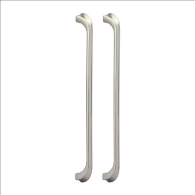 ATOM 12.4 Inches Zinc Cabinet Handle |SATIN FINISH |CH-227 Zinc Cabinet/Drawer Handle(Silver Pack of 2)