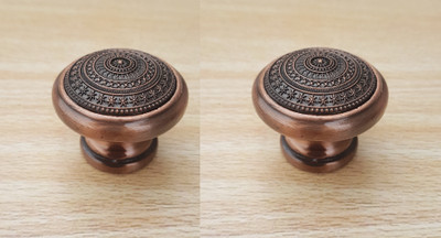 boruz Zinc, Brass Cabinet/Drawer Handle(Copper Pack of 2)